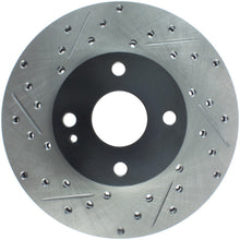 Load image into Gallery viewer, StopTech 91-03 Ford Escort ZX2 / 92-95 Mazda MX-3 Slotted &amp; Drilled Right Front Rotors