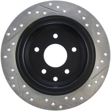 Load image into Gallery viewer, StopTech 02-09 Nissan Altima / 04-08 Maxima SportStop Slotted &amp; Drilled Rear Right Rotor