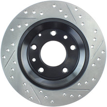Load image into Gallery viewer, StopTech Mazda Mazda6 Slotted &amp; Drilled Right Rear Rotor