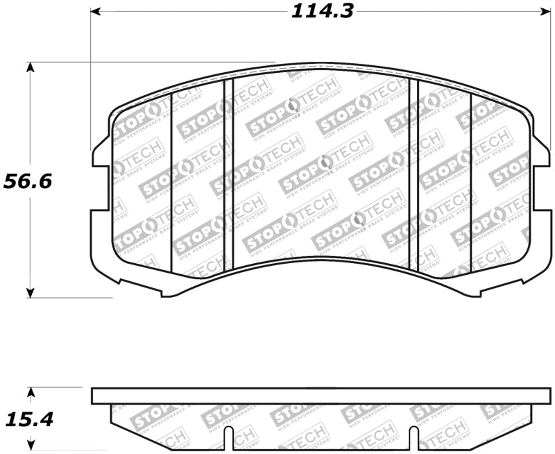 StopTech Street Touring Brake Pads