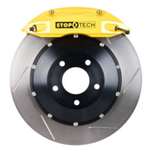 Load image into Gallery viewer, StopTech 06-10 VW Golf/Jetta Front BBK w/ Yellow ST-40 Caliper Slotted 355x32 Rotor