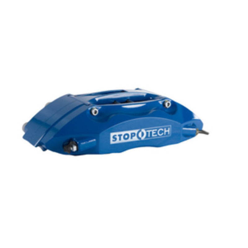 StopTech 2004 VW Golf 3.2L R32 Front BBK w/ Drilled Rotors Blue Calipers