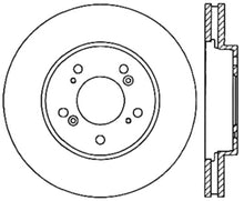 Load image into Gallery viewer, StopTech 05-12 Acura RL Slotted &amp; Drilled Cryo Sport Left Front Brake Rotor