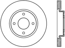Load image into Gallery viewer, Stop Tech 07-12 Nissan Sentra Slotted Left Front CRYO Rotor