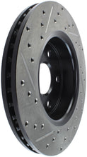 Load image into Gallery viewer, StopTech 06-10 Jeep Commander / 06-10 Gr Cherokee (Exc SRT-8) Slotted &amp; Drilled Front Left Rotor