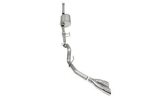 Corsa 2021-2025 Ford F-150 SuperCrew/6.5in Bed 3.5L V6 Sport Cat-Back Single Side Exit-Polished