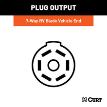 Load image into Gallery viewer, Curt 16-20 Honda Pilot Custom Wiring Connector (7-Way RV Blade Socket)