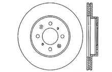 Load image into Gallery viewer, StopTech 90-01 Integra (EXC Type R) / 90-05 Honda Civic Cross Drilled Right Front Rotor