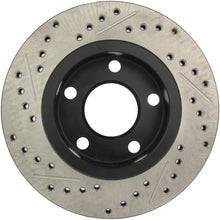 Load image into Gallery viewer, StopTech 2/99-02 Audi S4 Slotted &amp; Drilled Left Rear Rotor