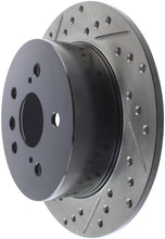 Load image into Gallery viewer, StopTech 07-09 Lexus ES 250/ES 300/ ES330/ES350 SportStop Slotted &amp; Drilled Right Rear Rotor