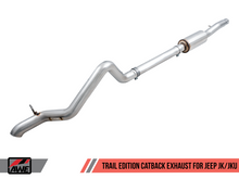 Load image into Gallery viewer, AWE Tuning 07-18 Jeep Wrangler JK/JKU 3.6L Trail Edition Cat-Back Exhaust