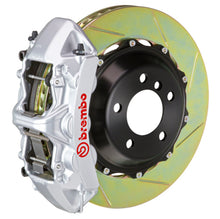 Load image into Gallery viewer, Brembo 07-13 1500 Sierra Rr GT BBK 4Pis Cast 2pc 380x32 2pc Rotor Slotted Type1-Silver