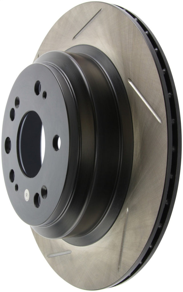 StopTech Power Slot 05-10 Acura RL Rear Left Slotted Rotor