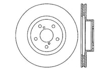 Load image into Gallery viewer, StopTech 12-14 Subaru WRX Drilled Sport Brake Cryo Rotor