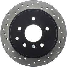 Load image into Gallery viewer, StopTech SportStop 02-09 Nissan Altima / 04-08 Maxima / 07-09 Sentra Drilled Rear Right Rotor