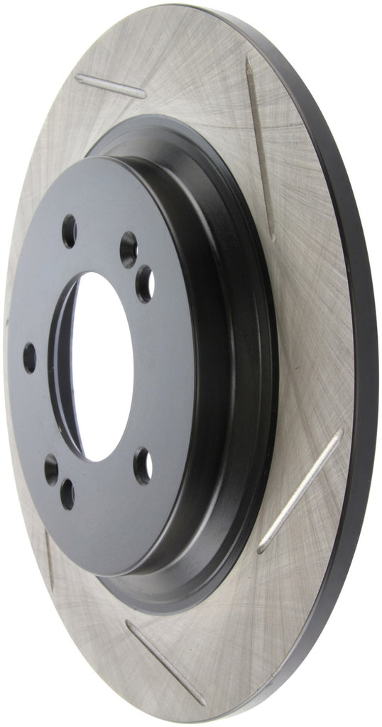 StopTech Slotted Sport Brake Rotor 13-15 Kia Optima w/ Electric Parking Brake - Rear Driver Side