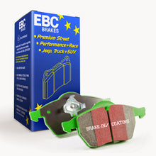 Load image into Gallery viewer, EBC 08+ Lotus 2-Eleven 1.8 Supercharged Greenstuff Front Brake Pads