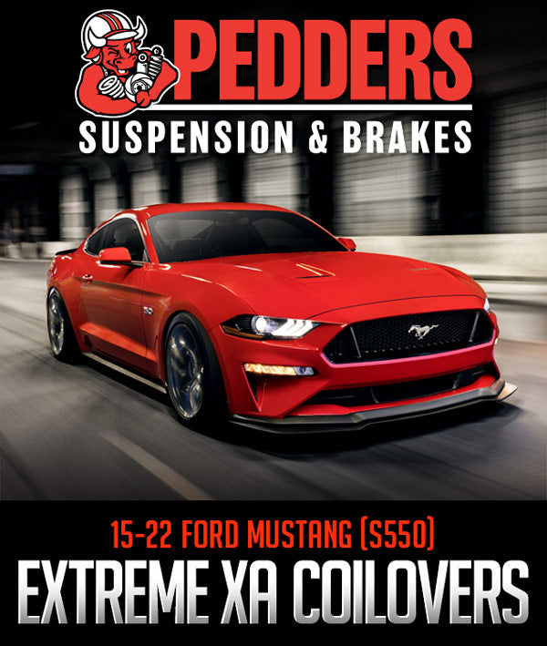 Pedders Extreme Xa Coilover Kit 15-22 Ford Mustang S550 w/Magneride