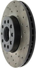 Load image into Gallery viewer, StopTech 05-10 VW Jetta (Exc Wagon) / 09-10 Jetta Wagon / 07-10 Rabbit Drilled Left Front Rotor