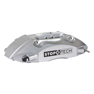 StopTech 02-07 WRX / 02-09 Impreza 2.5RS/2.5i Front Big Brake Kit 332X32MM with Silver Calipers Slot