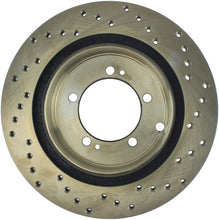 Load image into Gallery viewer, StopTech 6/93-99 Mitsubishi 3000GT-VR4 Drilled Right Rear Rotor
