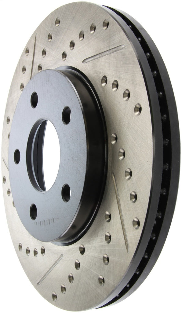 StopTech 06-09 Chevrolet HHR Slotted & Drilled Front Right Rotor