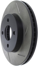 Load image into Gallery viewer, StopTech Power Slot 05-10 Chevrolet Cobalt / 05-09 Pontiac G5 /Saturn ION Front Left Slotted Rotors