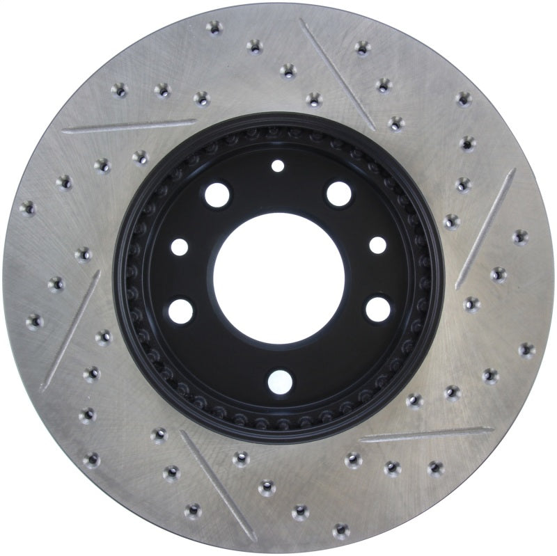 StopTech Mazda Mazda6 Slotted & Drilled Right Front Rotor