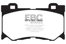 Load image into Gallery viewer, EBC 08-13 Infiniti FX50 5.0 Redstuff Front Brake Pads