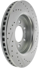 Load image into Gallery viewer, StopTech 07-17 Lincoln Navigator / Ford Expedition Sport Slotted &amp; Drilled Right Front Brake Rotor