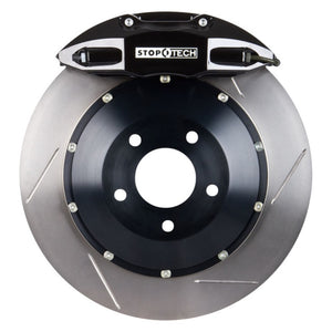 StopTech 14-15 Chevy Corvette Z51 Rear BBK w/ Black ST-41 Calipers Slotted 355x32mm Rotors Pads