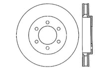 Load image into Gallery viewer, StopTech 04-09 Ford F150 / 06-08 Lincoln Mark LT Front Left Slotted &amp; Drilled Rotor
