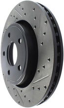Load image into Gallery viewer, StopTech 06-10 Jeep Commander / 06-10 Gr Cherokee (Exc SRT-8) Slotted &amp; Drilled Front Left Rotor
