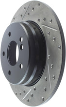 Load image into Gallery viewer, StopTech Mercedes Benz C Series/E Series/SLK Series Rear Right Slotted &amp; Drilled Rotor