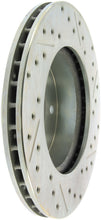 Load image into Gallery viewer, StopTech Select Sport 99-04 Jeep Grand Cherokee SportStop Slotted &amp; Drilled Front Right Rotor