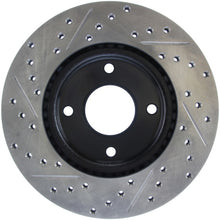 Load image into Gallery viewer, StopTech 10 Nissan Cube / 07-09 Sentra / 07-09 Versa Slotted &amp; Drilled Front Left Rotor