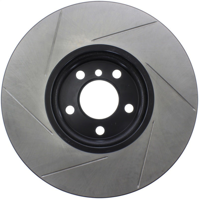 StopTech 10-17 BMW 535i Slotted Sport Brake Rotor - Front Left