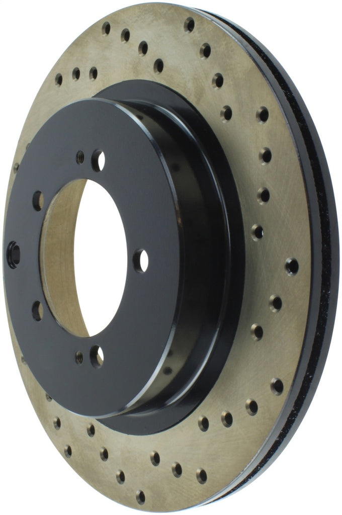 StopTech 6/93-99 Mitsubishi 3000GT-VR4 Drilled Left Rear Rotor