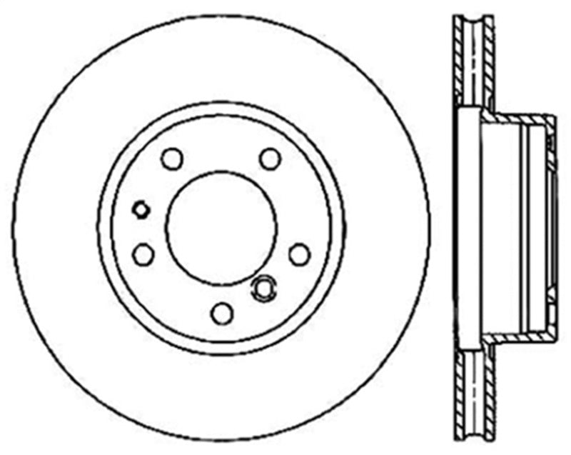 StopTech Drilled Sport Brake Rotor