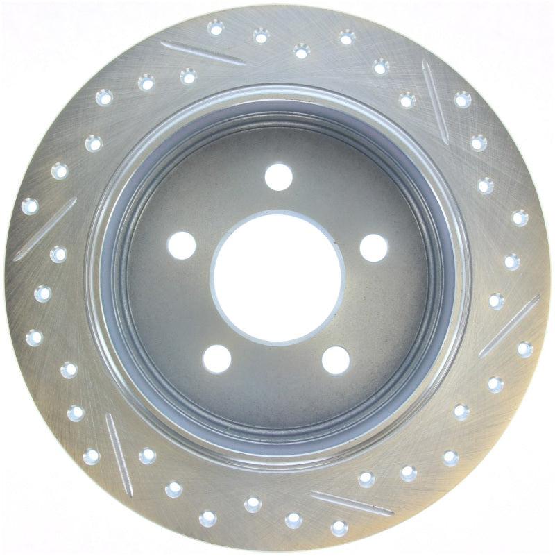 StopTech Select Sport Drilled & Slotted Rotor - Front