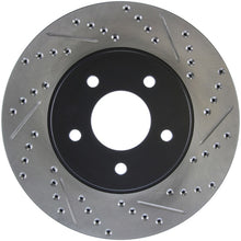 Load image into Gallery viewer, StopTech Slotted &amp; Drilled Sport Brake Rotor