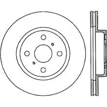 Load image into Gallery viewer, StopTech 90-92 GEO Prizm Cryo Sport Slotted Vented Front Right Brake Rotor