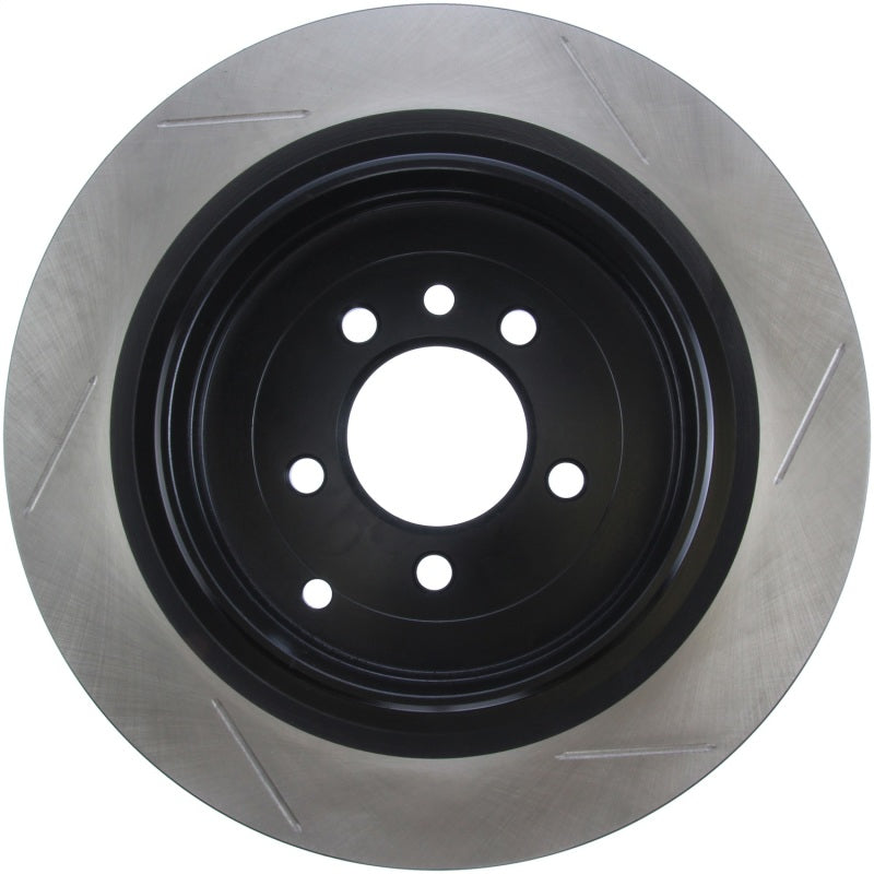 StopTech Power Slot 10-12 Land Rover LR4 / 06-09 Range Rover Sport S/C Left Rear Slotted Rotor