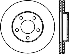 Load image into Gallery viewer, StopTech Power Slot 94-02 Mustang (Excl Cobra)/03-04 Mustang Base/GT Front Left Slotted Cryo Rotor
