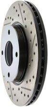 Load image into Gallery viewer, StopTech 10 Nissan Cube / 07-09 Sentra / 07-09 Versa Slotted &amp; Drilled Front Left Rotor