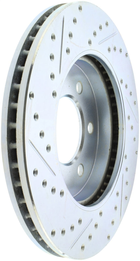 StopTech 02-06 Ford Expedition / 02-06 Lincoln Navigator Sport Slotted & Drilled Front Left Rotor