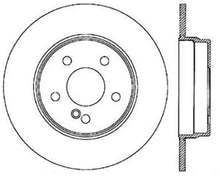 Load image into Gallery viewer, StopTech Mercedes Benz C Series/E Series/SLK Series Rear Right Slotted &amp; Drilled Rotor