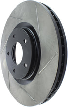 Load image into Gallery viewer, StopTech Power Slot 07-09 Nissan Sentra 2.5L SE-R Spec V SportStop Front Slotted Left Rotor