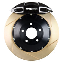 Load image into Gallery viewer, StopTech 00-05 S2000 BBK Rear Small 4-Piston Blk Caliper 345x28mm Zinc Slotted Rotor