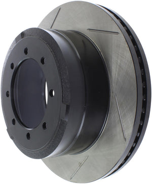 StopTech 12-20 Ford F-350/450 Super Duty Rear Right Sport Slotted Rotor